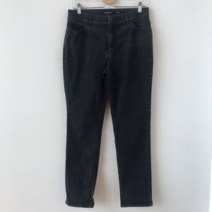 Lafayette 148 New York black  Thompson jeans